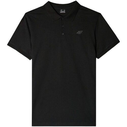 4f Polo majice kratki rokavi WMM00TPTSM36720S Črna Slike