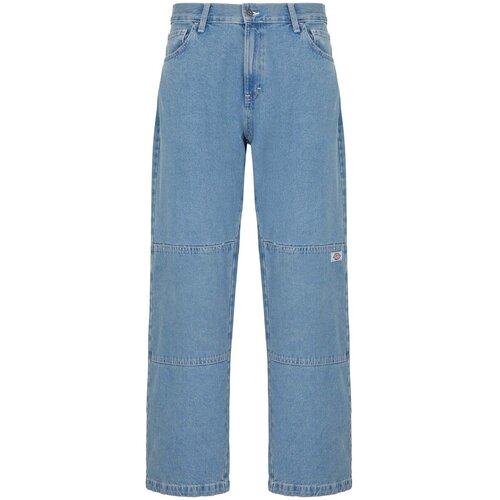 Dickies Jeans straight Double Knee Denim Pant Modra Cene