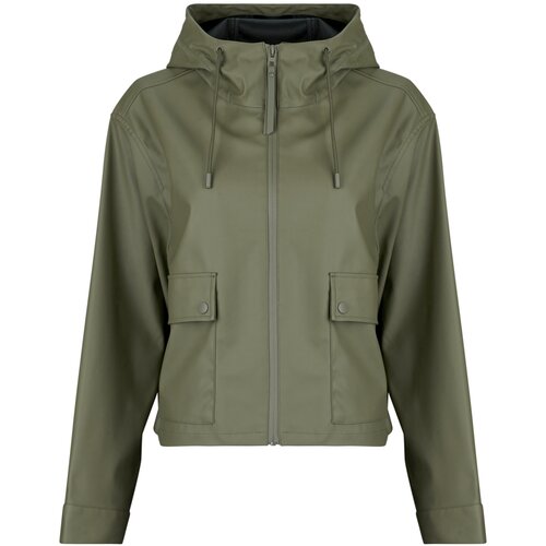 Only Vetrovke ONLELLEN SHORT RAINCOAT Kaki Slike