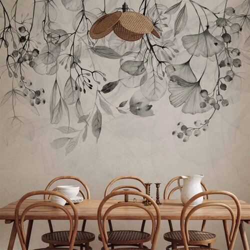  Foto tapeta - Foggy Nature - Grey 100x70 Cijene
