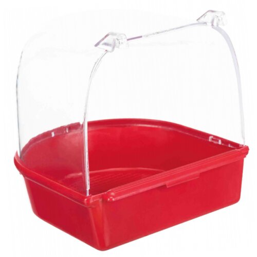 Trixie Kućica za kupanje 14x14x15cm crvena Cene