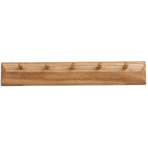 House Nordic Stenski obešalnik iz masivnega hrasta v naravni barvi 50 cm Barco – Cene
