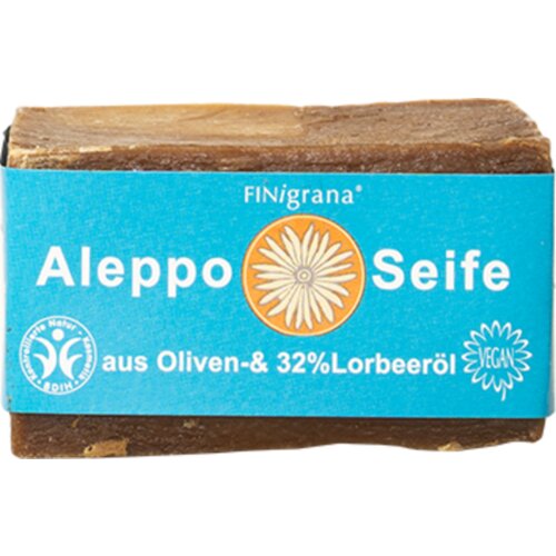 FINigrana® Bio & Naturkosmetik Aleppo milo z 32 % lovorjevega olja - 165 g Cene