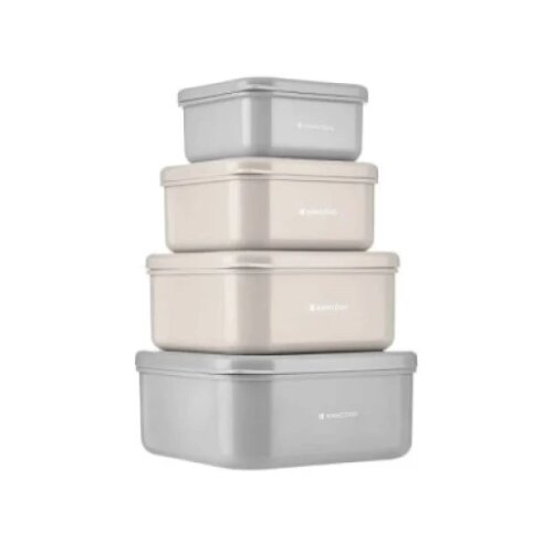  Set kutija za užinu 4pcs Kitty Cat Grey KKB40171 Cene
