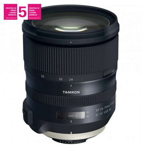 Tamron SP 24-70mm f/2.8 Di VC USD G2 za Nikon objektiv Slike