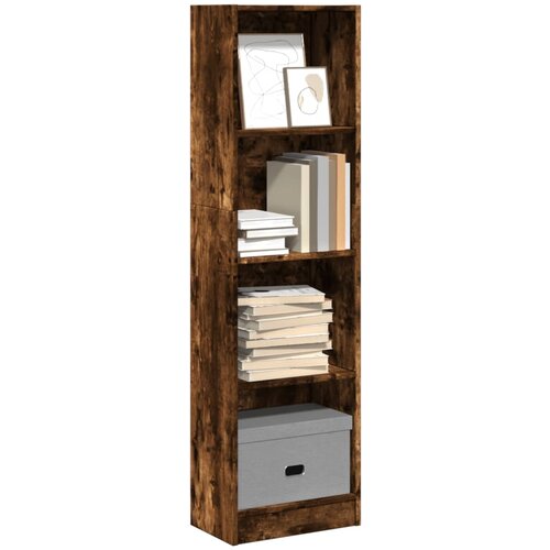 VidaXL Regal za knjige boja hrasta 40x24x143 cm konstruirano drvo Slike