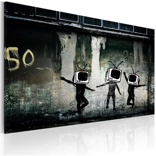  Slika - TV heads dance (Banksy) 60x40 Slike
