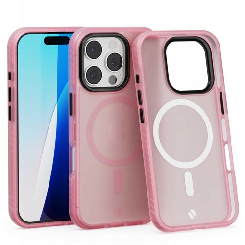 Spacecase OVITEK HYBRID FUSION MAG OVITEK ZA IPHONE 16 PRO ROZA, (21967204) Cene