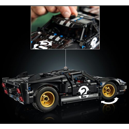 Lego technic - 1966 ford GT40 mkii trkački automobil (42223) Slike