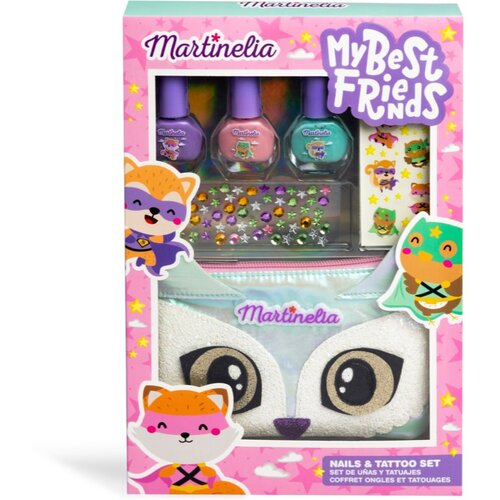 Martinelia My Best Friends Nails & Tattoo set za otroke 3+ Cene