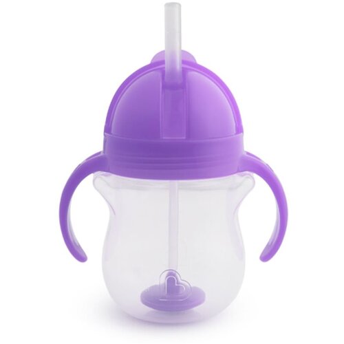 Munchkin Click Lock™ Tip & Sip šalica sa slamkom Purple 6 m+ 207 ml Cijene