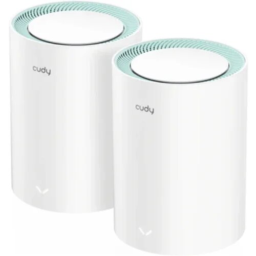 Cudy Whole Home Wi-Fi Gigabit Mesh System M1300 AC1200 Dual Band(2-Pack) Cene