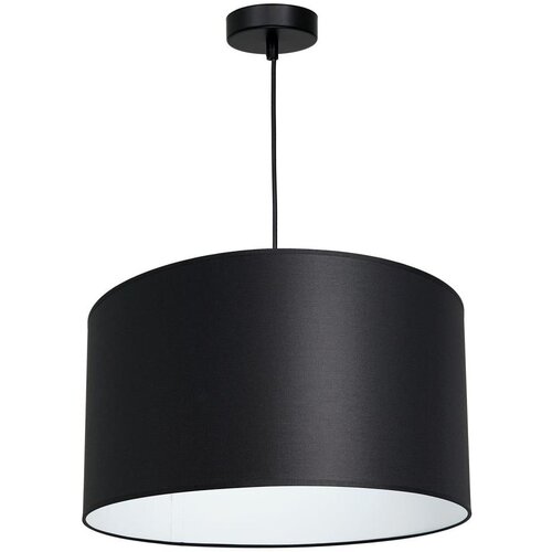  Luster na sajli ARDEN 1xE27/60W/230V, prečnik 40 cm, crna/bela Cene