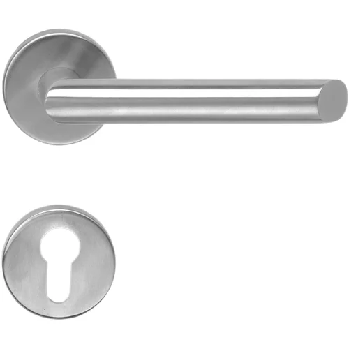 Lienbacher Kljuka za vrata Montreal (cilinder, nerjavno jeklo)