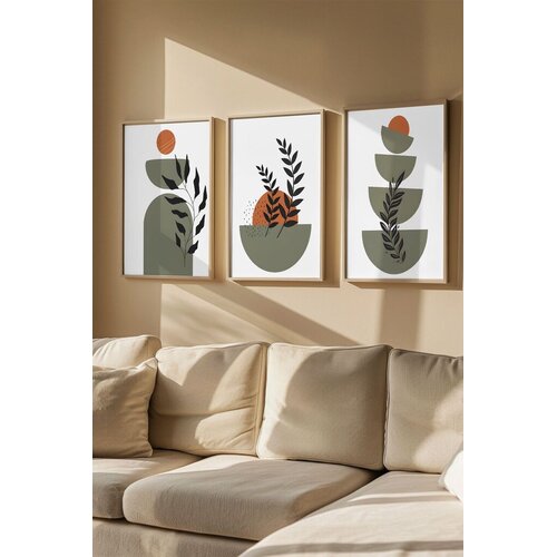 Wallity Uokvirena slika Artvmodel6, 33x48 cm, 3 dijela Cijene
