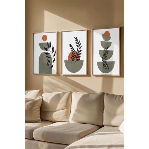 Wallity uramljena slika Artvmodel6, 33x48 cm, 3 dela Cene
