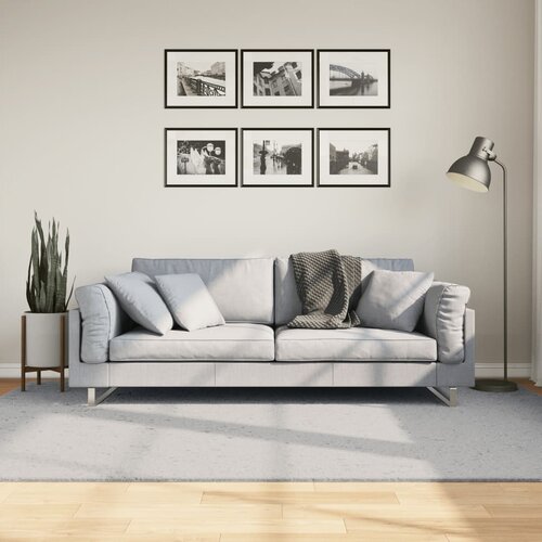  Tepih HUARTE kratkih vlakana mekani i perivi sivi 160x230 cm Cijene