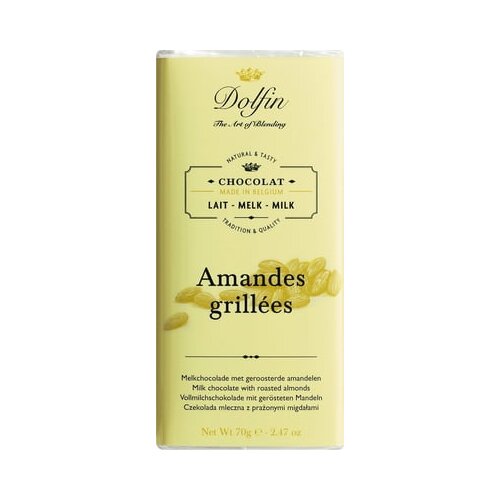 Dolfin Mlečna čokolada - Praženi mandlji Cene