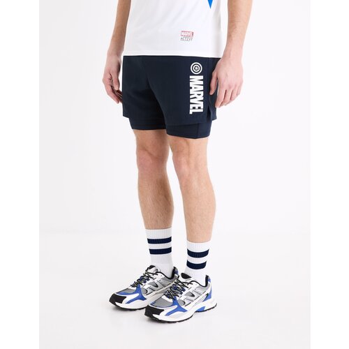Celio Marvel Sports Shorts - Captain America - Mens Slike