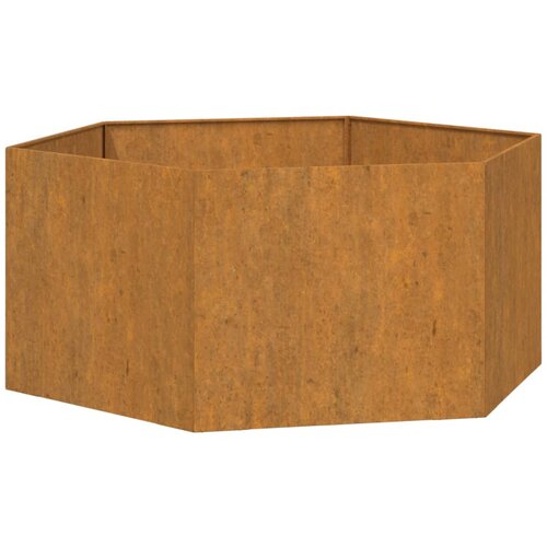 Maison Chic Cvetlično korito - Cvetlični Lonec zarjavelo 90x90x45 cm corten jeklo, (21788696) Cene