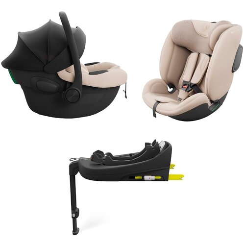 Kinderkraft SET AUTO SEDIŠTA I-LITE I-FIX ENDURA SAFE SA ISOFIX BAZOM BEIGE Cene