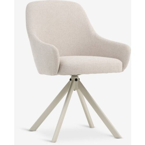  Trpezarijska stolica rotirajuća bež Cene