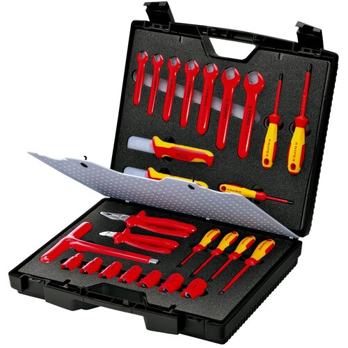 Knipex Kofer za alat s izoliranim alatom 26-dijelni Slike