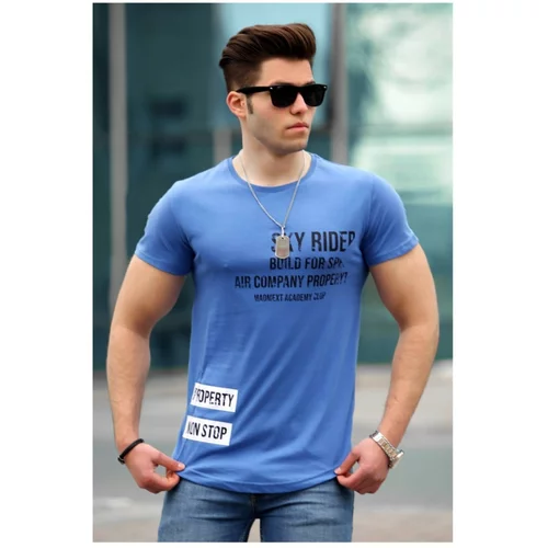 Madmext T-Shirt - Dark blue - Regular fit