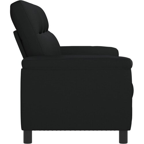SOFA Crna 214 x 90 x 95 cm Tkanina Slike