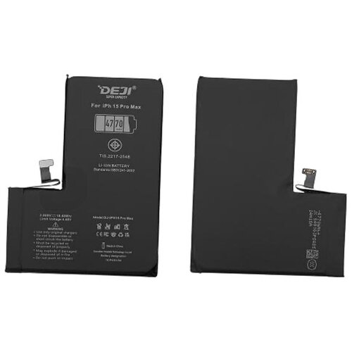  Baterija DEJI za iPhone 15 Pro Max (4770 mAh) Slike