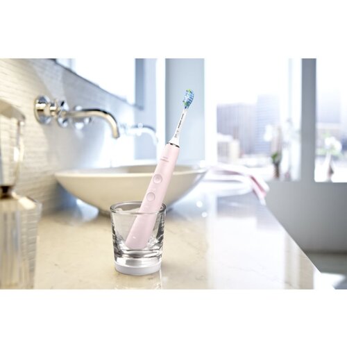 Philips Sonicare 9000 DiamondClean HX9911/29 sonična električna zobna &amp;scaron;četka s polnilnim kozarcem Pink 1 kos Slike