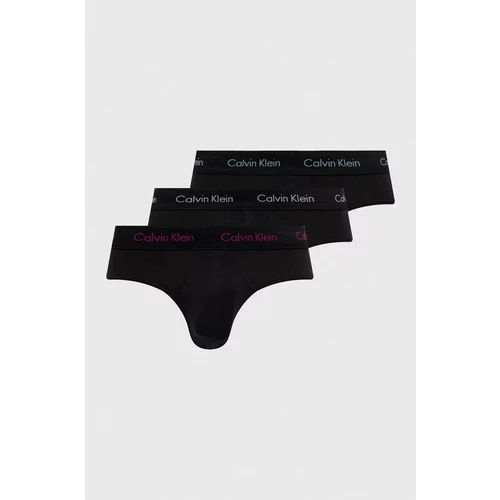 Calvin Klein Underwear Moške spodnjice 3-pack moški, črna barva