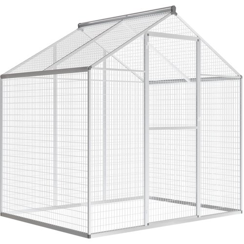 Vanjski kavez za ptice od aluminija 178 x 122 x 194 cm Cijene