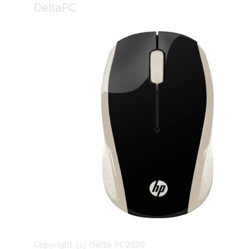 NOT DOD HP 200 Silk Gold Wireless Mouse 2HU83AA Slike