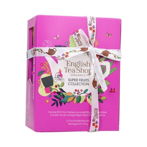 English Tea Shop Bio kolekcija čajeva Super Fruit - 12 vrećica čaja (24 g svaka) Cene