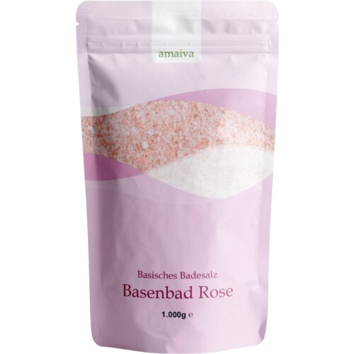Amaiva Alkalna sol za kopel - Basenbad Rose - 1.000 g Cene