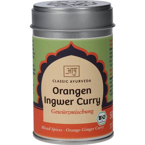 Classic Ayurveda Kari pomaranče in ingver bio - 25 g Cene