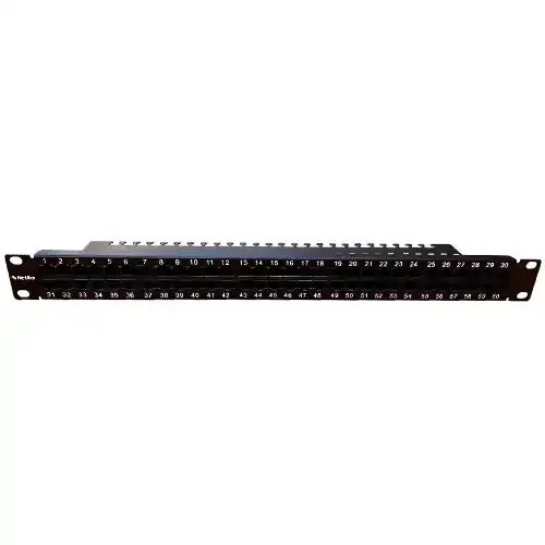 Netiks patch panel 19/1U sa 16 RJ-45 stp kat. 6A fully shielded, krone lsa reglete, držač kablova sa zadnj Slike