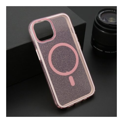  Futrola crystal magsafe za iphone 14 (6.1) roze ( F120865 ) Slike
