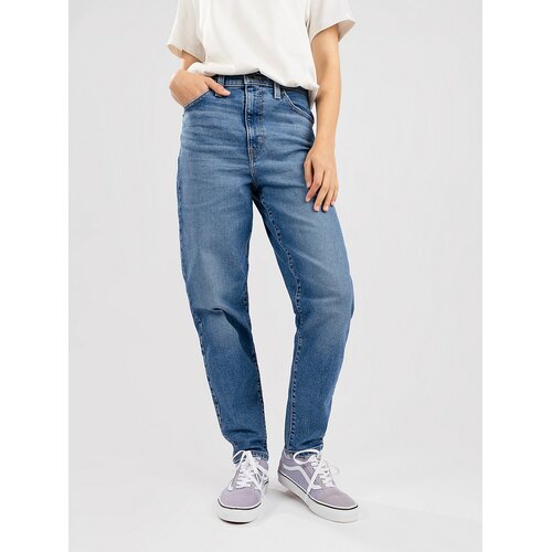 Levi&amp;#039;s HIGH WAISTED MOM JEAN Blue Slike