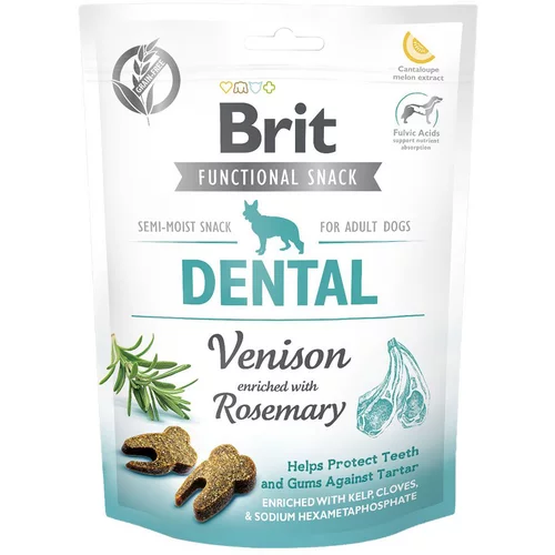 Brit Care Dog Functional Dental Snack jelen - Varčno pakiranje: 3 x 150 g