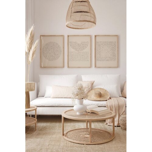 Wallity slika 3Dartsoho15, 3 dijela, 33 x 48 cm Cene