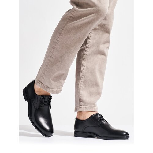 Shelvt Men's black lace-up shoes Cijene