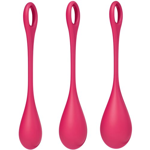 Satisfyer yoni power red set vaginalnih kuglica Cene