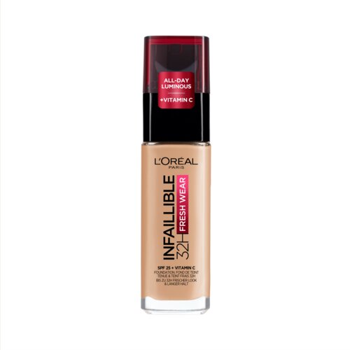 L&amp;acute;Or&amp;eacute;al Paris tečni puder Infaillible 24H Fresh Wear 200 Sable Dore Slike