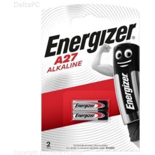 Energizer 27A Alkalna Baterija - 12V - Pakiranje 2 komada Cijene