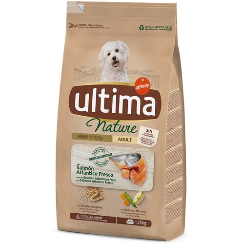 Affinity Ultima Ultima Dog Nature Mini Adult losos - 1,25 kg Cene