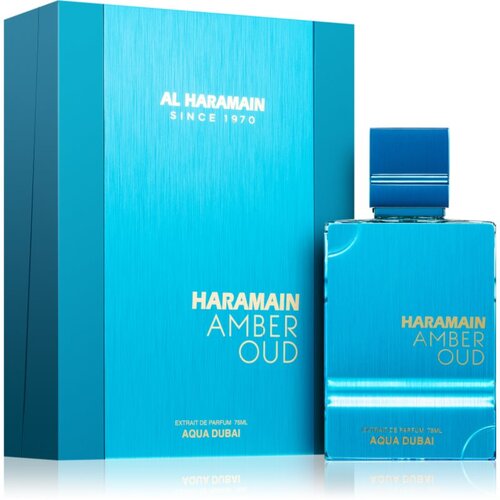 Al Haramain Amber Oud Aqua Dubai parfemski ekstrakt uniseks 75 ml Slike