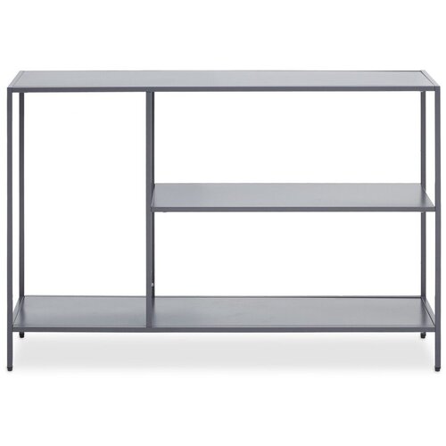 Premier Housewares Sivi željezni pomoćni stol 30x120 cm Acero &amp;ndash; Slike