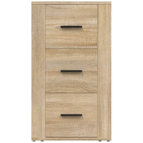  Komoda boja hrasta sonome 40 x 33 x 70 cm od konstruiranog drva Slike